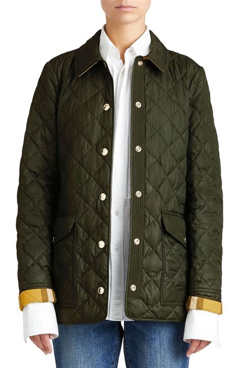 burberry westbridge quilted jacket nordstrom|Burberry cashmere jacket.